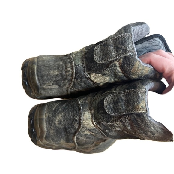 Cabela’s Camouflage Dryplus Scent Eliminator Boots Sz 8D Green Tan Hunting